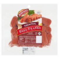 Solomon's Glatt Kosher Cocktail Beef Franks, 12 oz