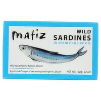 Matiz Wild Sardines in Spanish Olive Oil, 4.2 oz