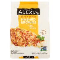 Alexia Yukon Select Hashed Browns with Onion, Garlic and White Pepper, 28 oz