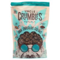 Uncle Crumbles Dark Chocolate Sea Salt Granola, 11 oz