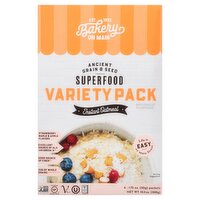 Bakery On Main Variety Pack Oatmeal - 6 Pack, 10.5 Ounce