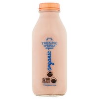 Trickling Springs Organic Chocolate Milk, 1 quart