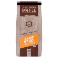 Candlewood Coffee Jamakin' Waves Whole Beans 100% Mountain Grown Arabica Coffee, 11 oz