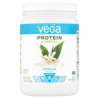 Vega Protein & Greens Vanilla Flavored Drink Mix, 18.6 fl oz, 18.4 Ounce