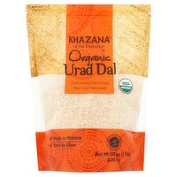 Khazana Organic Urad Dal, 32 oz