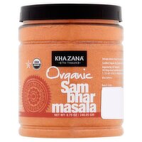 Khazana Organic Sambhar Masala, 8.75 oz