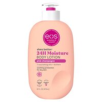 eos Shea Better Pink Champagne 24H Moisture Body Lotion, 16 fl oz