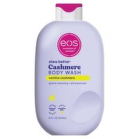 eos Shea Better Vanilla Cashmere Cashmere Body Wash, 16 fl oz, 16 Fluid ounce