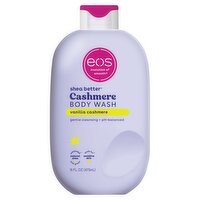 eos Shea Better Vanilla Cashmere Cashmere Body Wash, 16 fl oz