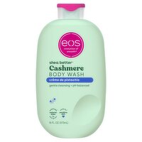 eos Shea Better Crème de Pistachio Cashmere Body Wash, 16 fl oz