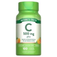 Nature's Truth Vitamin C 500 mg with Bioflavonoids & Wild Rose Hips