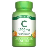 Nature's Truth Vitamins C Dietary Supplement, 1,000 mg, 100 count