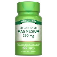 Nature's Truth Vitamins Extra Strength Magnesium Dietary Supplement, 250 mg, 100 count