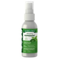 Nature's Truth Refreshing Peppermint Essential Oil Topical Mist, 2.4 fl oz