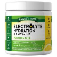 Nature's Truth Electrolyte Hydration + B Vitamins Powder Mix Dietary Supplement, 4.3 oz