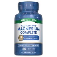 Nature's Truth Magnesium Complete Dietary Supplement, 60 count