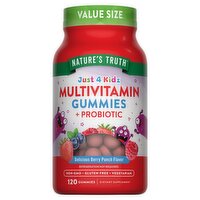 Nature's Truth Multivitamin Delicious Berry Punch Flavor Dietary Supplement Value Size, 120 count