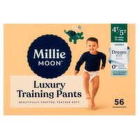  Millie Moon Dream Fit Design Unisex Luxury Training Pants, Size 4T/5T, 33-44 lbs, 56 count