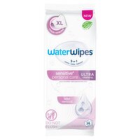 WaterWipes 3 in 1 Sensitive+ Personal Care Ultra Cleansing Wipes, Size XL, 26 count