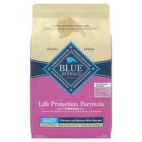 Blue Buffalo Small Breed Adult Chicken and Brown Rice Recipe Natural Food for Dogs, 15 lbs