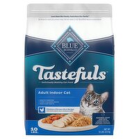Blue Buffalo Tastefuls Chicken & Brown Rice Recipe Adult Indoor Cat Food, 10 lbs
