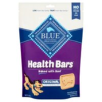 The Blue Buffalo Co. Blue Health Bars Original Beef Natural Biscuits for Dogs, 16 oz