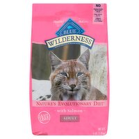 Blue Buffalo Wilderness High-Protein Natural Food for Cats with Salmon, Adult, 4 lbs