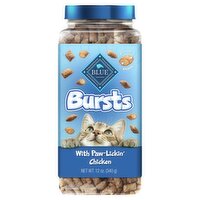 The Blue Buffalo Co. BLUE Bursts with Paw-Lickin' Chicken Natural Treats for Cats, 12 oz