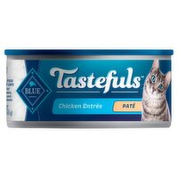 Blue Buffalo Tastefuls Natural Pate Wet Cat Food, Chicken Entrée 5.5-oz Can