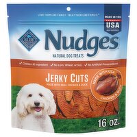 Blue Buffalo Nudges Jerky Cuts Natural Dog Treats, 16 oz