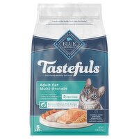 Blue Buffalo Tastefuls Adult Cat Multi-Protein Salmon & Ocean Fish Recipe Food for Cats, 5 lbs