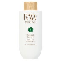Raw Sugar The Scalp Restore Jojoba + Aloe Shampoo, 16 fl oz, 16 Fluid ounce