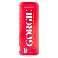 Gorgie Sparkling Watermelon Crush Energy Drink, 12 fl oz