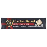 Cracker Barrel Extra Sharp White Cheddar Cheese, 8 oz