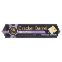 Cracker Barrel Baby Swiss Cheese, 7 oz