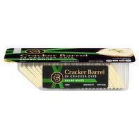 Cracker Barrel Sharp White Cheddar Cheese Cracker Cuts, 24 count, 7 oz