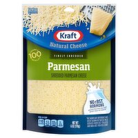 Kraft Finely Shredded Parmesan Natural Cheese, 6 oz, 6 Ounce