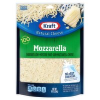 Kraft Shredded Low-Moisture Part-Skim Mozzarella Natural Cheese, 8 oz