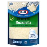 Kraft Finely Shredded Low-Moisture Part-Skim Mozzarella Natural Cheese, 8 oz