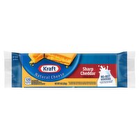 Kraft Sharp Cheddar Natural Cheese, 8 oz