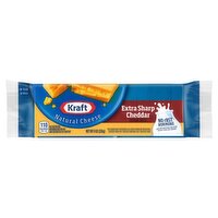 Kraft Extra Sharp Cheddar Natural Cheese, 8 oz