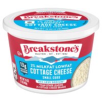 Breakstone's 2% Milkfat Lowfat Small Curd Cottage Cheese, 16 oz