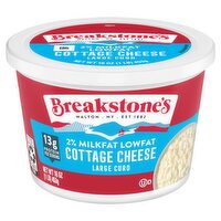 Breakstone's 2% Milkfat Lowfat Large Curd Cottage Cheese, 16 oz