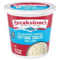 Breakstone's 2% Milkfat Lowfat Small Curd Cottage Cheese, 24 oz