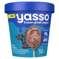 Yasso Fudge Brownie Frozen Greek Yogurt, 14 fl oz