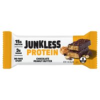 Junkless Chocolate Peanut Butter Protein Bar, 1.9 oz