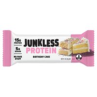 Junkless Birthday Cake Protein Bar, 1.9 oz