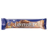 Glicks Layeredup Real Milk Hazelnut Filling Chocolate Coated Wafers, 1.6 oz