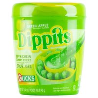 Glicks Sour Green Apple Dippits, 3.4 oz