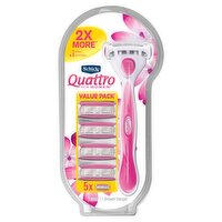 Schick Quattro for Women Razor and Cartridges Value Pack